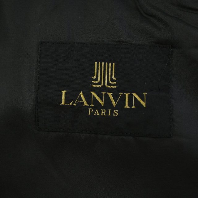 LANVIN テーラードジャケット ウール 背抜き 肩パット入 ST48-55 6