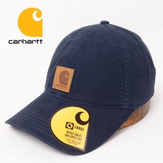 カーハート(carhartt)の新品 CARHARTT コットンキャバス ロ―キャップ ODESSA ネイビー(キャップ)