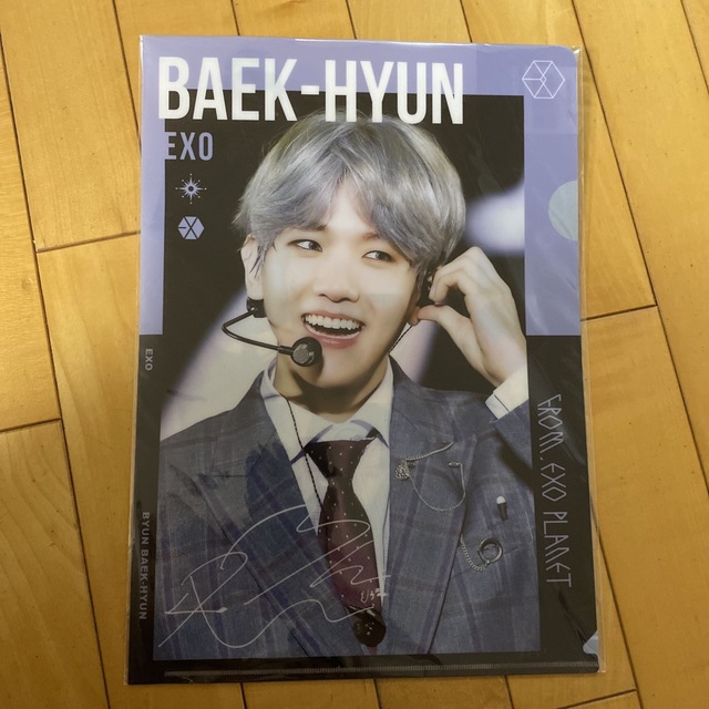 EXO 会報トレカ BAEKHYUN ベッキョン ベクヒョン