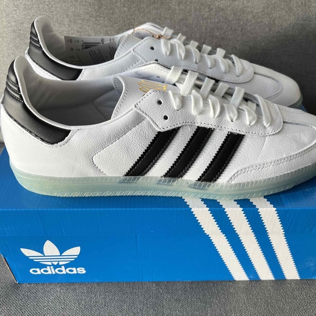 Originals（adidas）(オリジナルス)の新品 27.5cm Jason Dill Adidas Samba White メンズの靴/シューズ(スニーカー)の商品写真