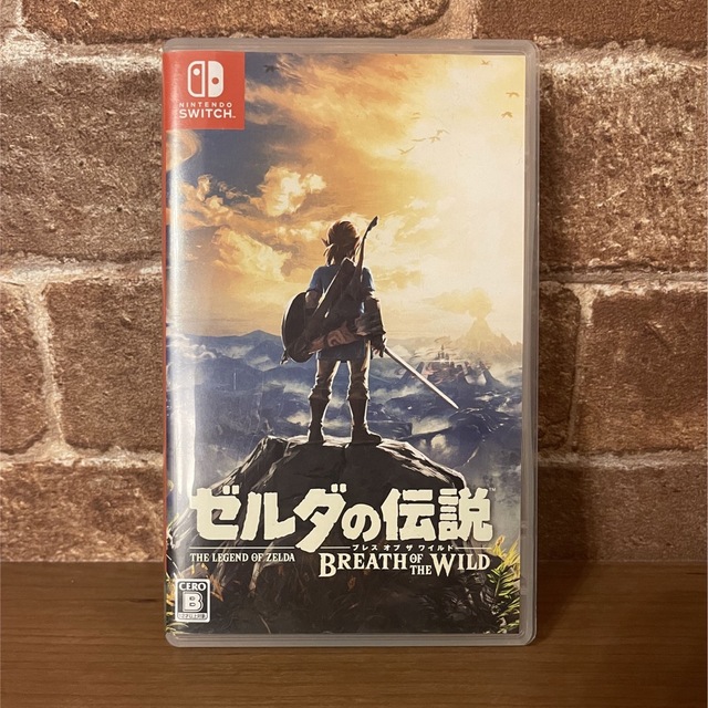 Nintendo Switch(ニンテンドースイッチ)の即日発送　ゼルダの伝説　ブレスオブザワイルド　中古 エンタメ/ホビーのゲームソフト/ゲーム機本体(家庭用ゲームソフト)の商品写真