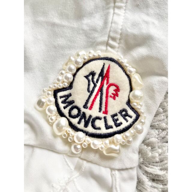 MONCLER × SIMONE ROCHA レース袖カットソー パール装飾 | tspea.org