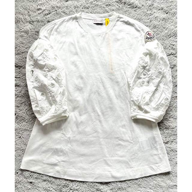 MONCLER × SIMONE ROCHA レース袖カットソー パール装飾 | tspea.org