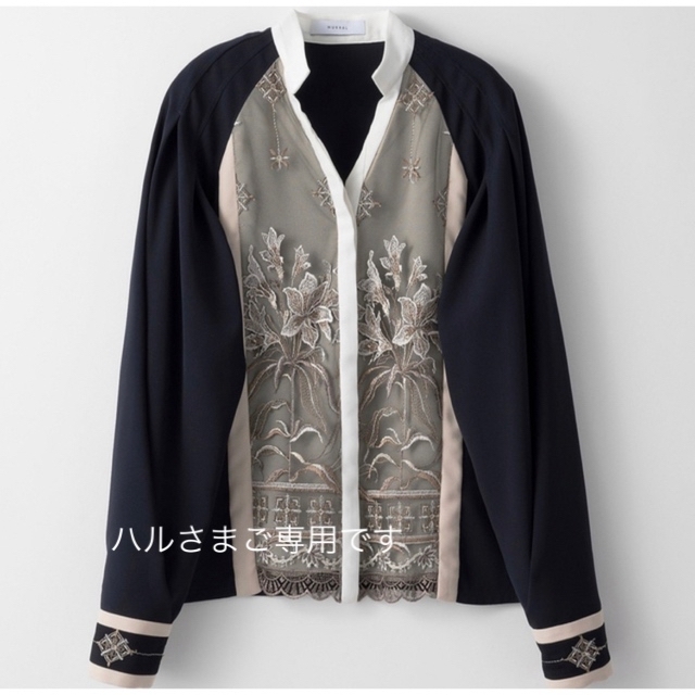 MURRAL Framed flower blouse 美品 | フリマアプリ ラクマ