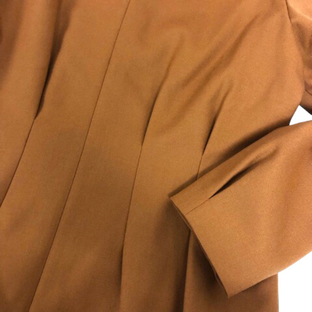 レキップヨシエイナバ ワンピース ウール混 長袖 ロング丈 40 オレンジ レディースのワンピース(その他)の商品写真