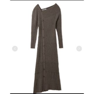 超人気の雑貨店 SNIDEL - アシンメトリーボタンニット 新品タグ付きsnidel ニット+セーター
