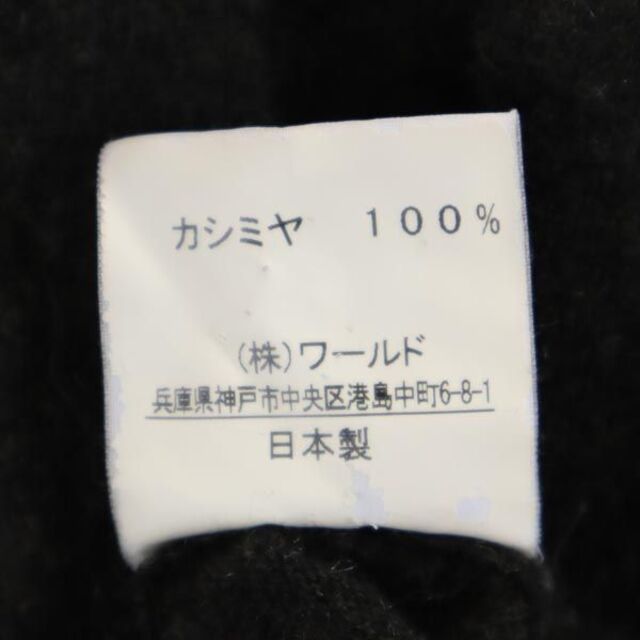 ポーシャル ハイネック半袖ニット カシミヤ100% 日本製 - 通販