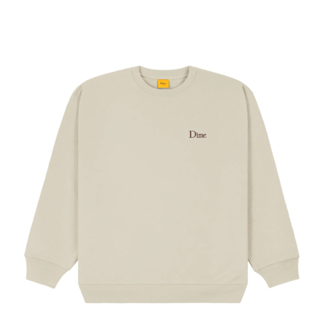 Dime CLASSIC SMALL LOGO CREWNECK L