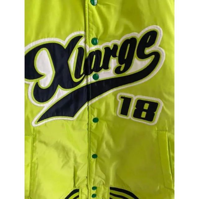 XLARGE(エクストララージ)の〈レア〉XLARGE エクストララージ　ジャケット　ブルゾン　ビックプリント メンズのジャケット/アウター(ブルゾン)の商品写真