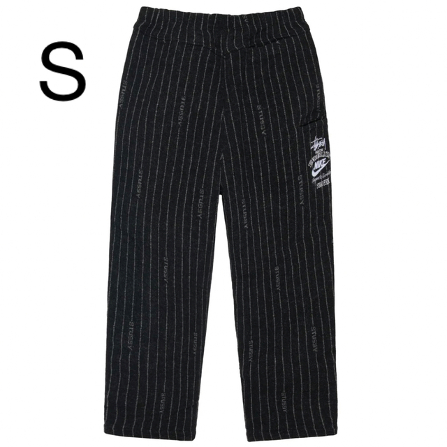 その他S Stussy Nike Stripe Wool Pants Black