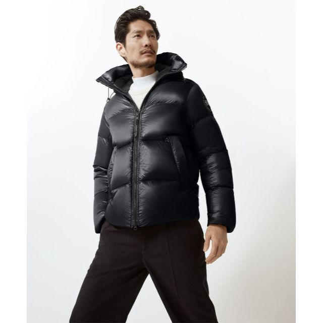 最高級 美品　カナダグース Crofton Puffer Black Label