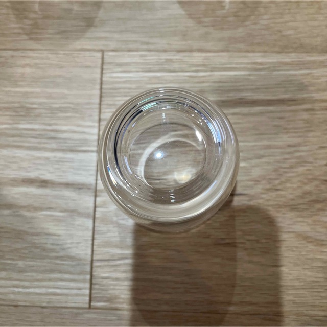 プリン　空きコップ　ガラス　3個 インテリア/住まい/日用品のキッチン/食器(グラス/カップ)の商品写真