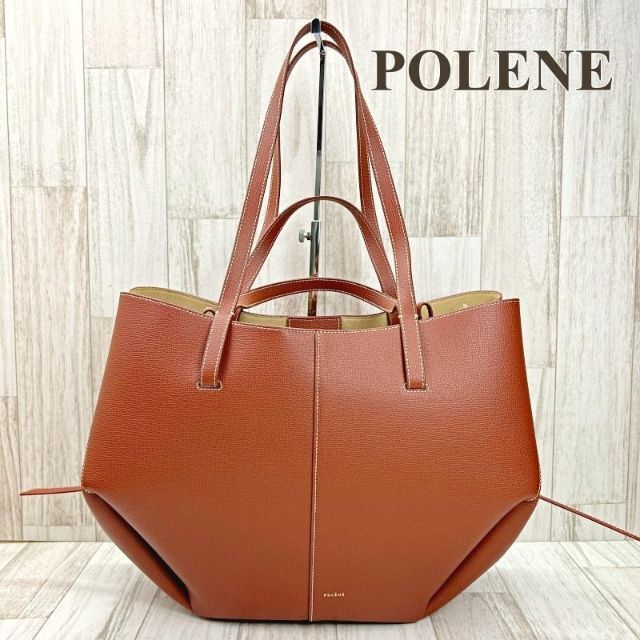 ●極美品●POLENE ポレーヌ　Cyme  トートバッグ　2way 保存袋付き