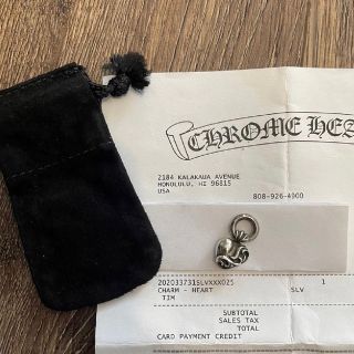 クロムハーツ(Chrome Hearts)のクロムハーツ　ハートチャーム(ネックレス)