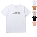 PATOU Tシャツ ロゴ 半袖 オーガニックコットン ショートスリーブ