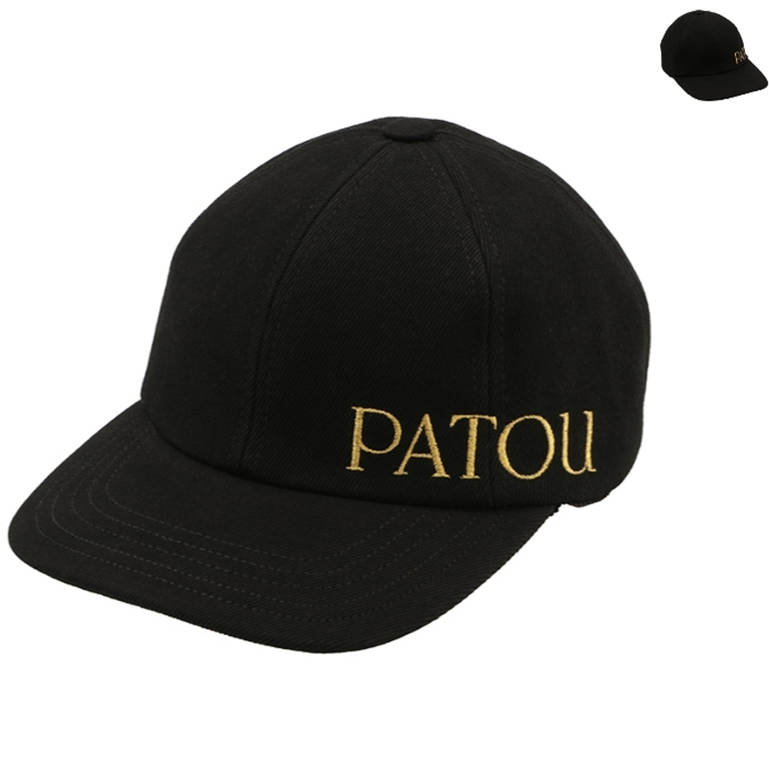 PATOU(パトゥ)のパトゥ PATOU キャップ ロゴ オーガニックコットン 帽子 2023年春夏新作 AC0400081 0001  レディースの帽子(キャップ)の商品写真