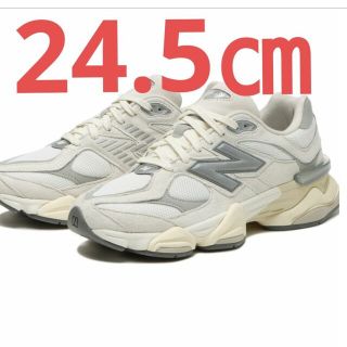 ニューバランス(New Balance)の新品 未使用 ニューバランス U9060 ECA 24.5cm ホワイト グレー(スニーカー)