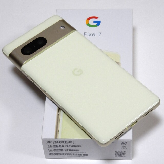 Google Pixel 7 Lemongrass 128GB（SIM フリー）