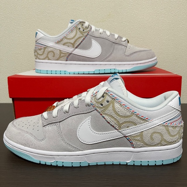 NIKE DUNK LOW RETRO SE BARBER SHOP GREY