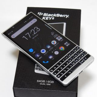 新品未開封　FOX BlackBerry KEY2/Black