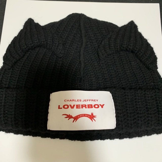 CHARLES JEFFREY LOVERBOY 猫耳ニット帽 ビーニー CHARLES JEFFREY LOVERBOY 猫耳ニット帽 ビーニー