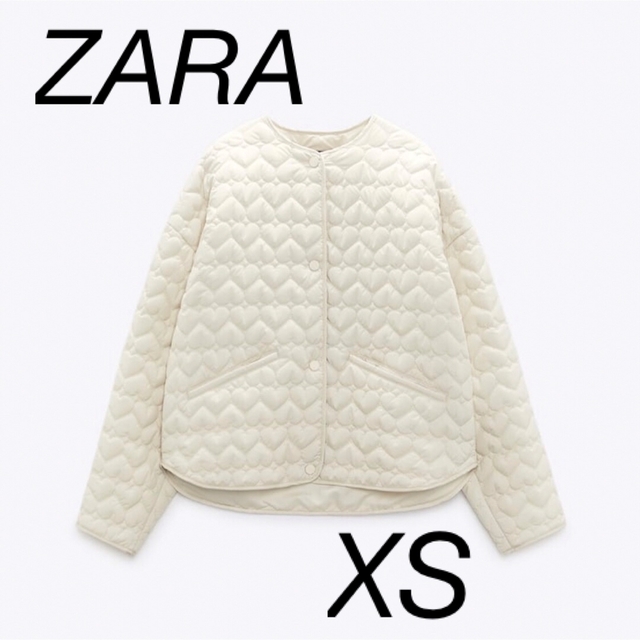 ZARA - ZARA ハートキルティングジャケットの通販 by taitai |ザラ
