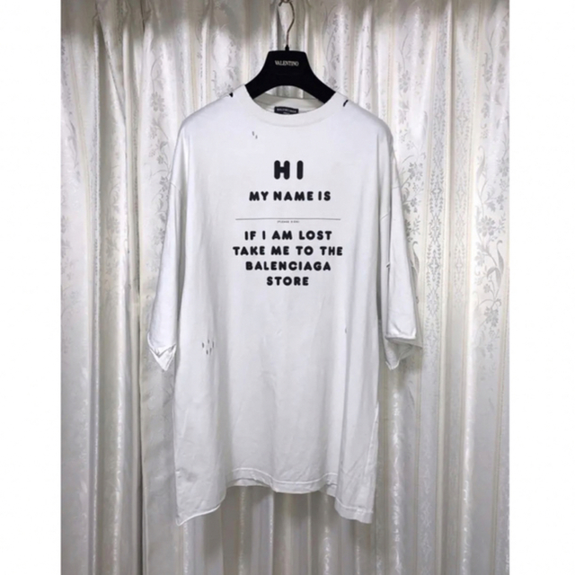 BALENCIAGA Be different Tシャツ+ デストロイ Tシャツ