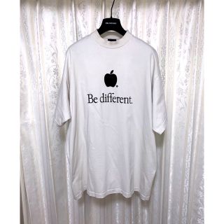 バレンシアガ(Balenciaga)のBALENCIAGA Be different Tシャツ+ デストロイ Tシャツ(Tシャツ/カットソー(半袖/袖なし))