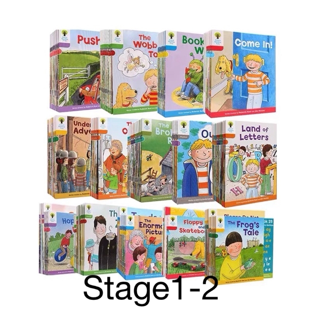 Oxford Reading Tree  (ORT) Stage1-2 132冊絵本/児童書