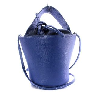 アザー(other)のアヤコ Pottery Bag ハンドバッグ ワンハンドル ショルダーバッグ 青(ハンドバッグ)