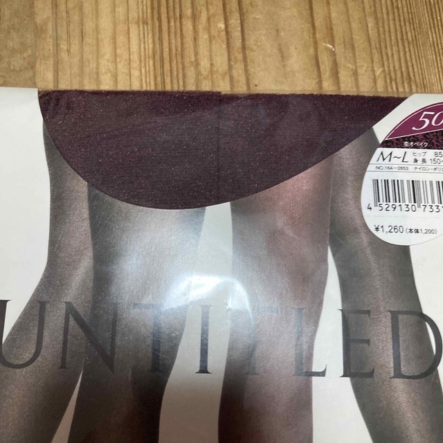 UNTITLED(アンタイトル)のuntitled  ストッキング　50デニールタイツ レディースのレッグウェア(タイツ/ストッキング)の商品写真