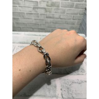 Gucci - 希少 オールドグッチ メキシコ ヘビー ノット ブレスレット