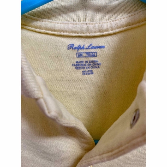 Ralph Lauren(ラルフローレン)のラルフローレン/襟付きロンパース キッズ/ベビー/マタニティのベビー服(~85cm)(ロンパース)の商品写真
