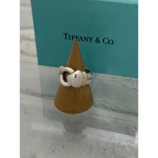 ティファニー(Tiffany & Co.)の希少　ヴィンテージティファニー  TIFFANY ヘビー　コンビ　ベルトリング(リング(指輪))