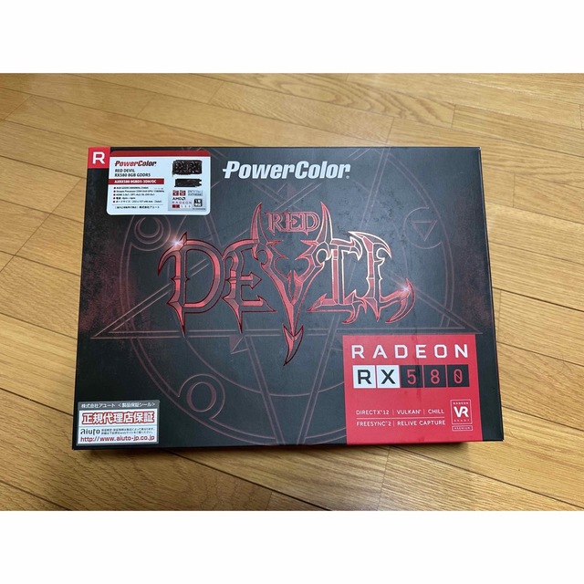 PCパーツRadeon RX580 RED DEVIL Powercolor