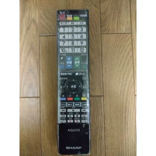 アクオス(AQUOS)のSHARP　AQUOSリモコン　GB080WJSA(テレビ)