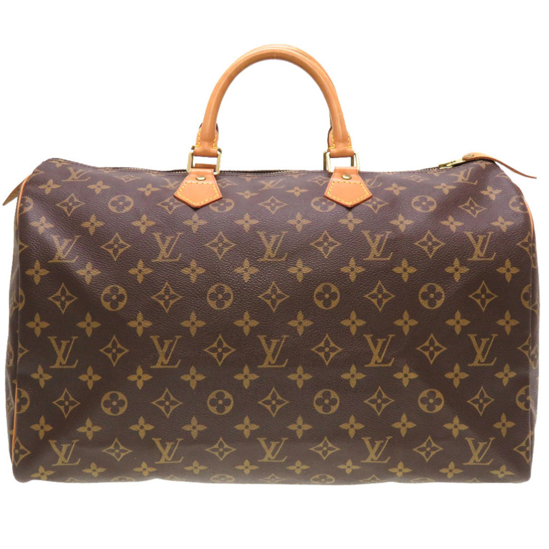 ファスナー内側ルイ ヴィトン モノグラム スピーディ40 M41522 ハンドバッグ バッグ LV 0150  LOUIS VUITTON