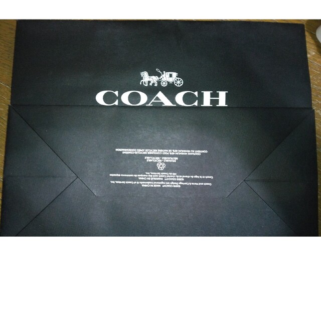 COACH(コーチ)のCOACHステッカー＆紙袋 エンタメ/ホビーのコレクション(ノベルティグッズ)の商品写真