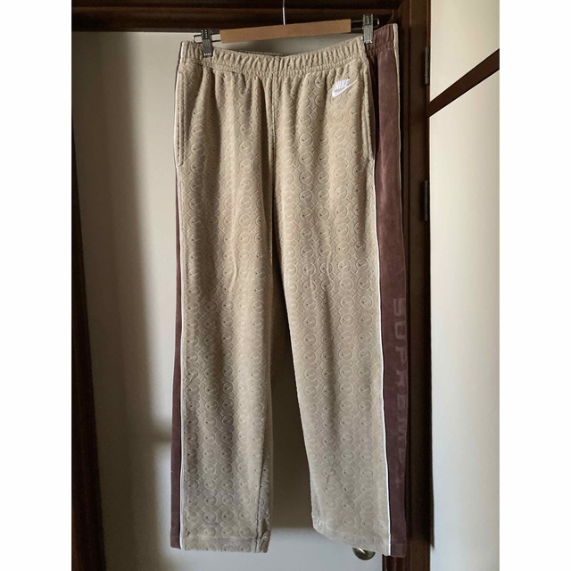 TanSIZESupreme®/Nike® Velour Track Pant Tan