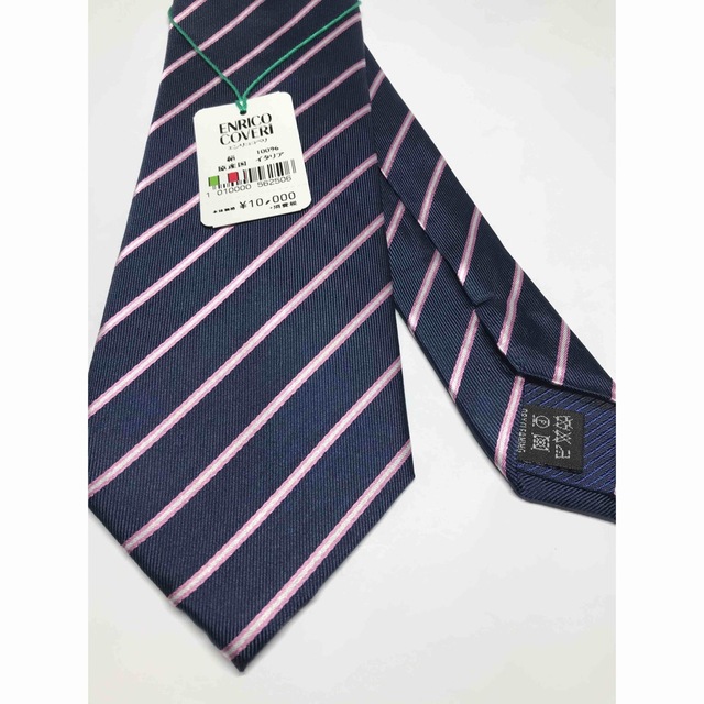 新品 エンリココベリネクタイ ENRICO COVERIイタリア製 シルク
