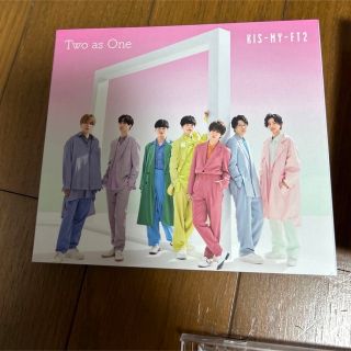 キスマイフットツー(Kis-My-Ft2)のKisMyFt2 twoasone CD&DVD盤　歌詞カード付き(男性アイドル)