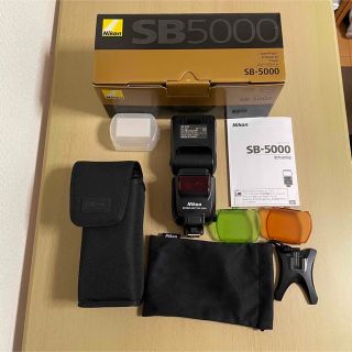 ニコン(Nikon)のニコン スピードライトSB-5000 Nikon 美品(ストロボ/照明)