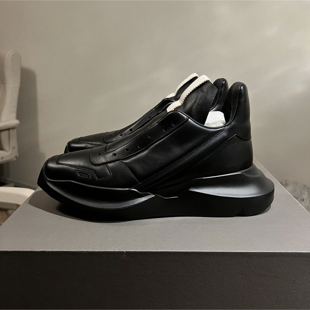 海外ブランド Rick Owens ブラックスニーカー 41.5 RUNNER GETH OWENS