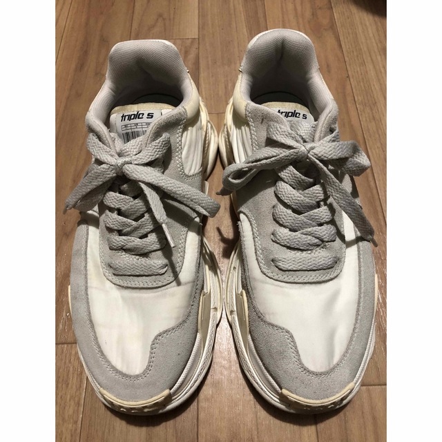 Balenciaga(バレンシアガ)のBALENCIAGA】バレンシアガ TRIPLE S トリプルエス ホワイト  メンズの靴/シューズ(スニーカー)の商品写真