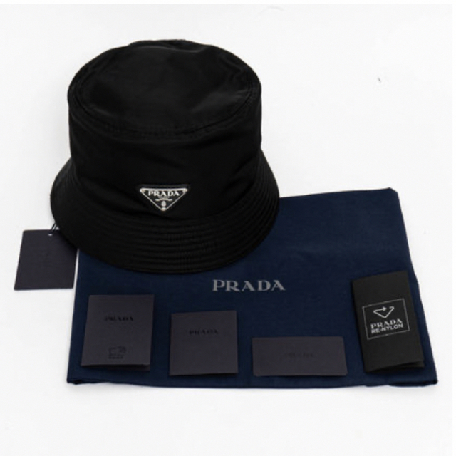 PRADA(プラダ)のPRADA RE-NYLON バケットハット Sサイズ 新品 未使用 レディースの帽子(ハット)の商品写真