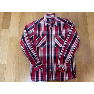 モモタロウジーンズ(MOMOTARO JEANS)の桃太郎ジーンズ　チェックシャツ　40 L(シャツ)