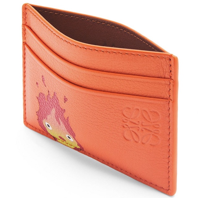 LOEWE ロエベ ハウルの動く城 カルシファー カードケース オレンジ