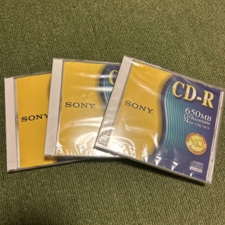 ソニー(SONY)の【SONY】CD-R 3枚セット(その他)