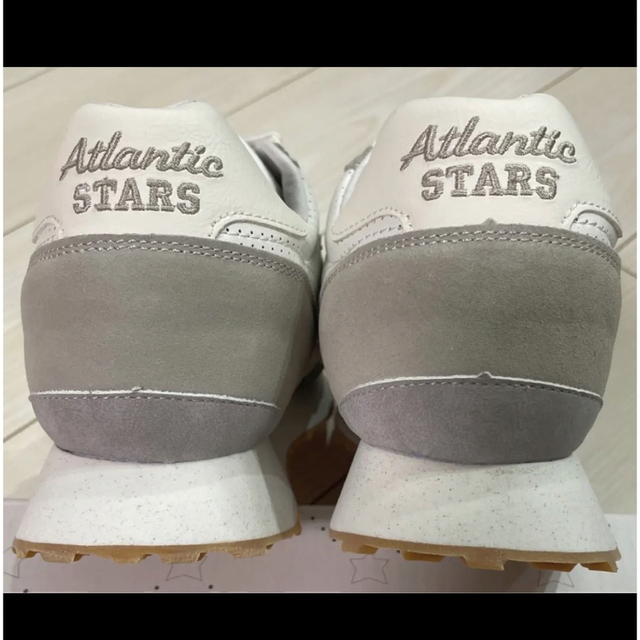 【新品】ATLANTICSTARS   ホワイト/グレー 43