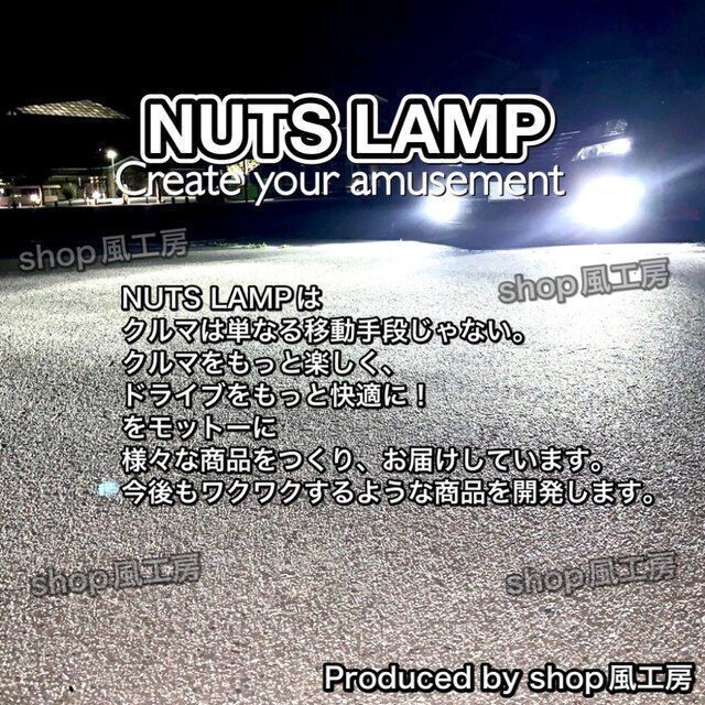 【NUTS LAMP‼️】HB4 3色切替　明るいLED ✨フォグランプ‼️ 1